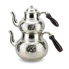 Медный заварочный чайник ручной работы в винтажном стиле, для заваривания чая, декор для кухни, розовый чайник, большой размер, подарок ручной работы, для дома