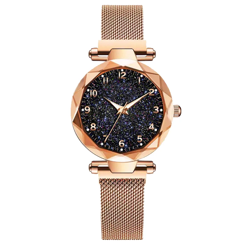 Luxury Women Watches Magnetic Starry Sky Female Clock Quartz Wristwatch Fashion Ladies Wrist Watch reloj mujer relogio feminino | Наручные - Фото №1