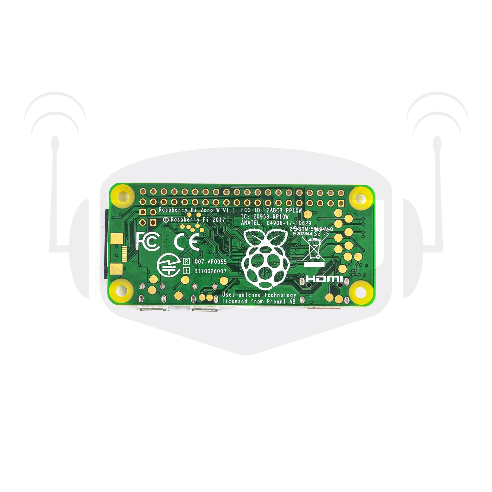 Raspberry Pi ZERO W | Электронные компоненты и принадлежности