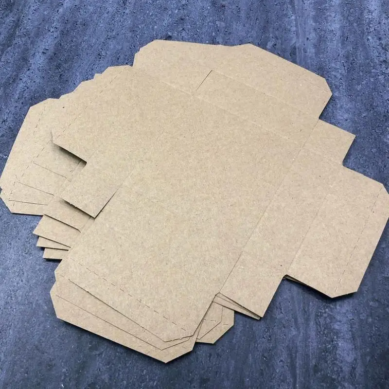 Большая коробка для торта из крафт бумаги прозрачная крышка ПВХ с окошком гостей