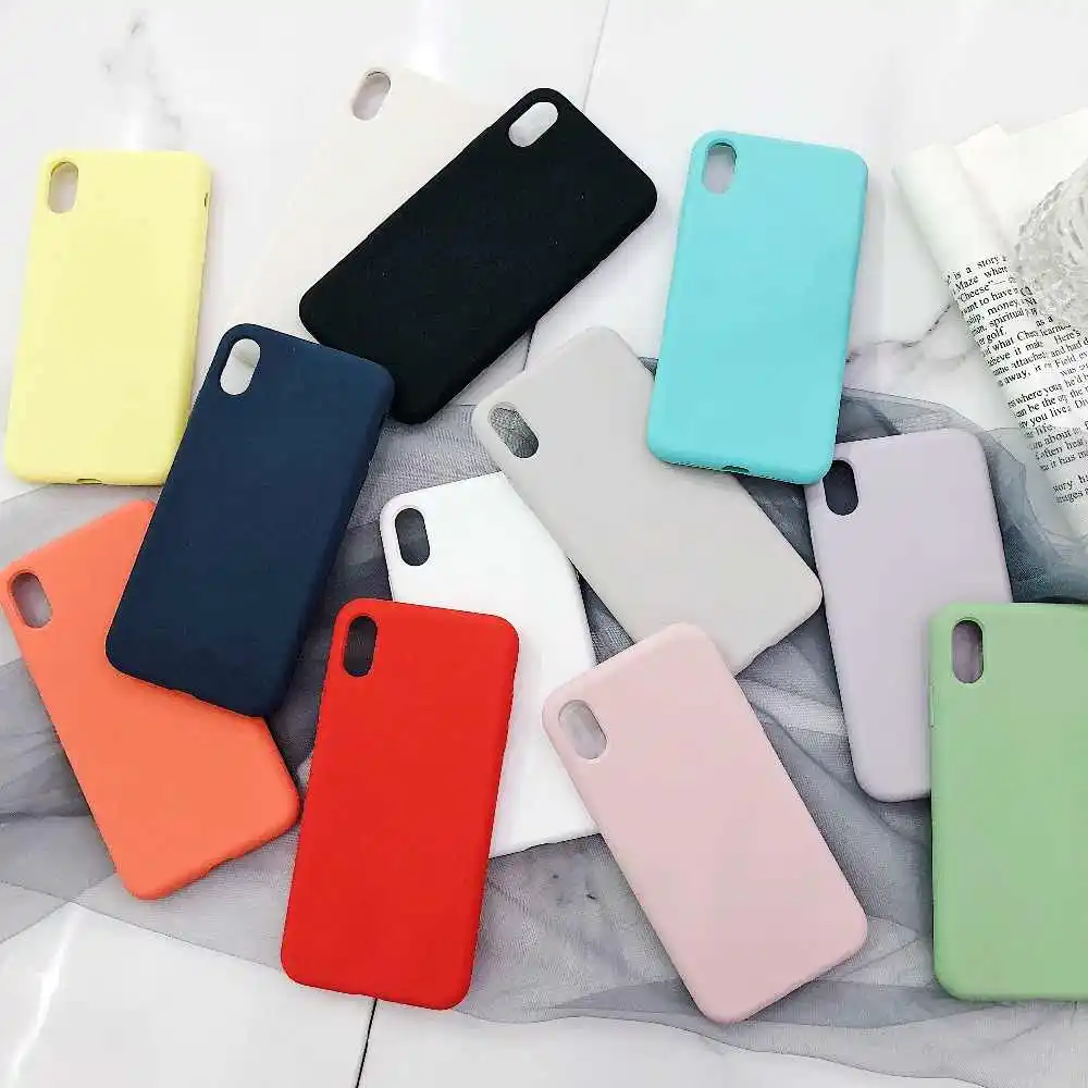 Phone case for Apple Iphone 12 mini 6 Plus 6s 7 8 X XR XS MAX 11 Pro Max + good quality and nice to touch|Бамперы| |