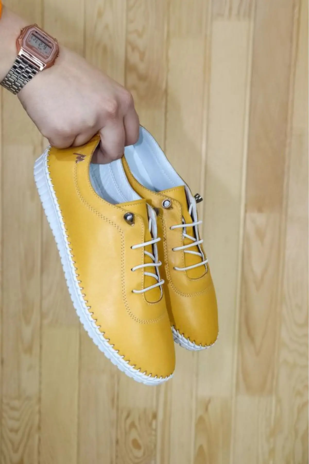 

Marine Shoes - 21Y - 094 - 296 Sar Deri Kadn Ayakkabs