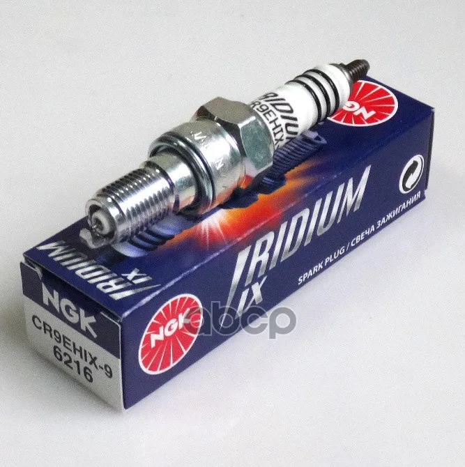 Свеча Зажигания Cr9ehix9 Iridium Mc: Daelim 07- Ho 88-06 NGK арт. 6216 |