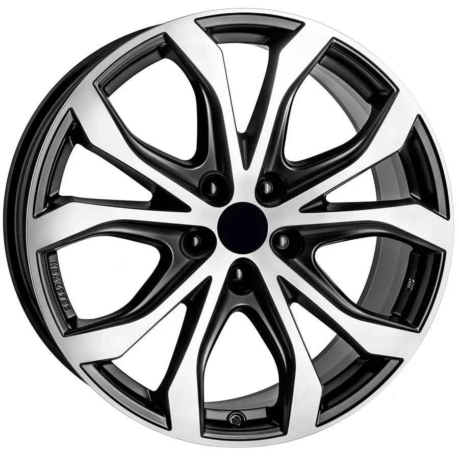 Колесный диск ALUTEC W10X 8.5x19/5x120 D72.6 ET45 Racing_Black_Front_Polished 4 шт|Диски колёсные| |