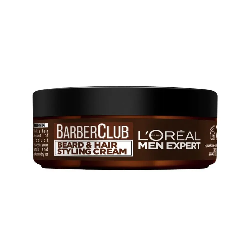 L'Oreal Paris Men Expert Barber Club Крем-стайлинг для Бороды + Волос с маслом кедрового дерева
