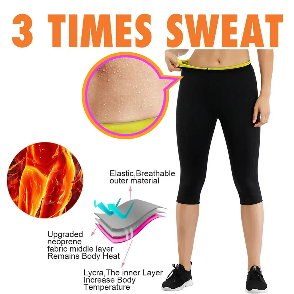 HEXIN Женский формирователь тела сауна штаны неопрен бедра сжигатель жира лучший