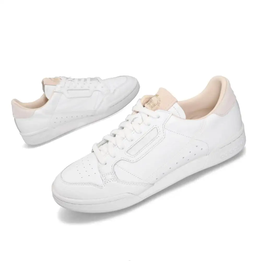 ADIDAS ORIGINAL CONTINENTAL 80 кожа мужская модная для езды белая бежевая|Беговая обувь| |