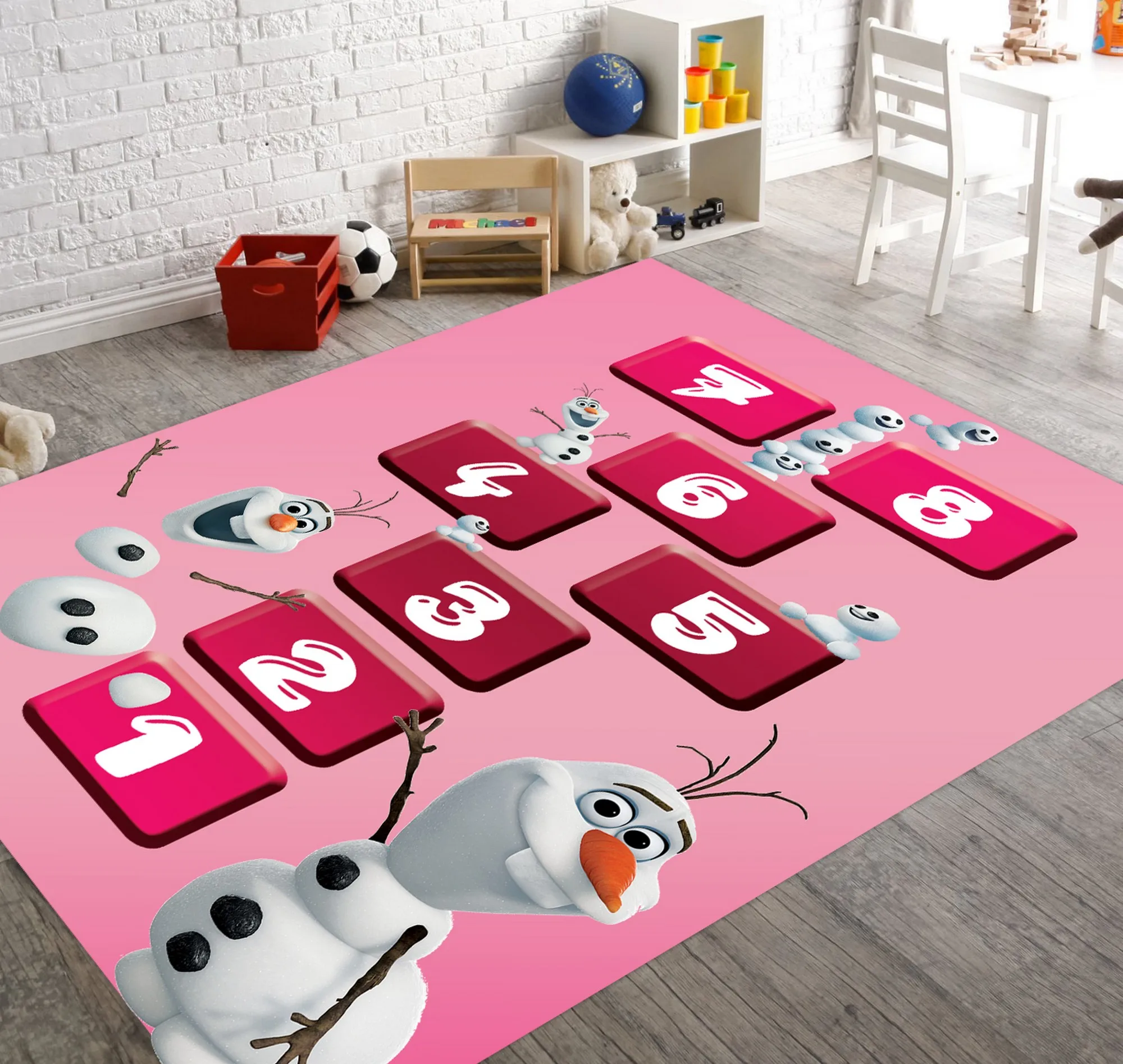 

Elsa Rug, Hopscotch Nursery Rugs Girls Room Decor Girls Room Decration Girls Bedroom Accessories Girls Room Rug Girls Room Decor