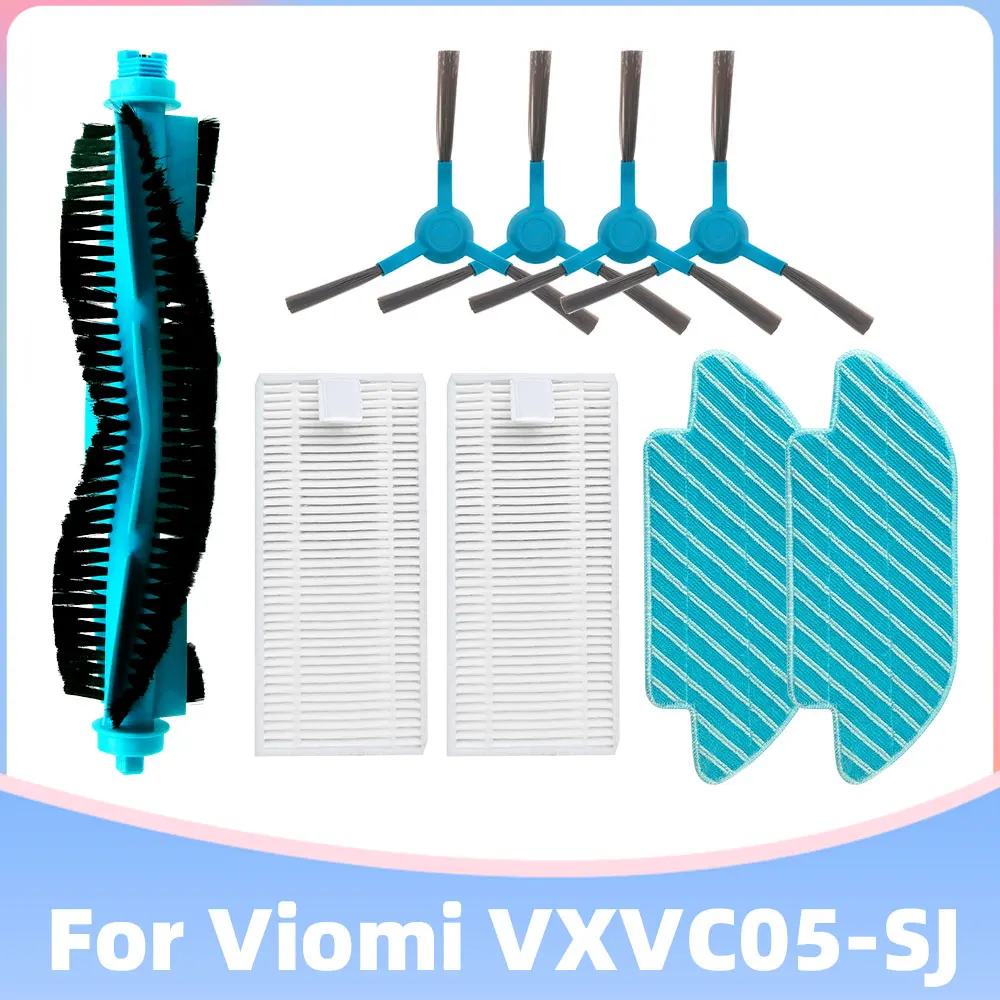 

Робот-пылесос Viomi, бытовой пылесос, основная боковая щетка, Hepa фильтр, тряпка для швабры, сменные детали