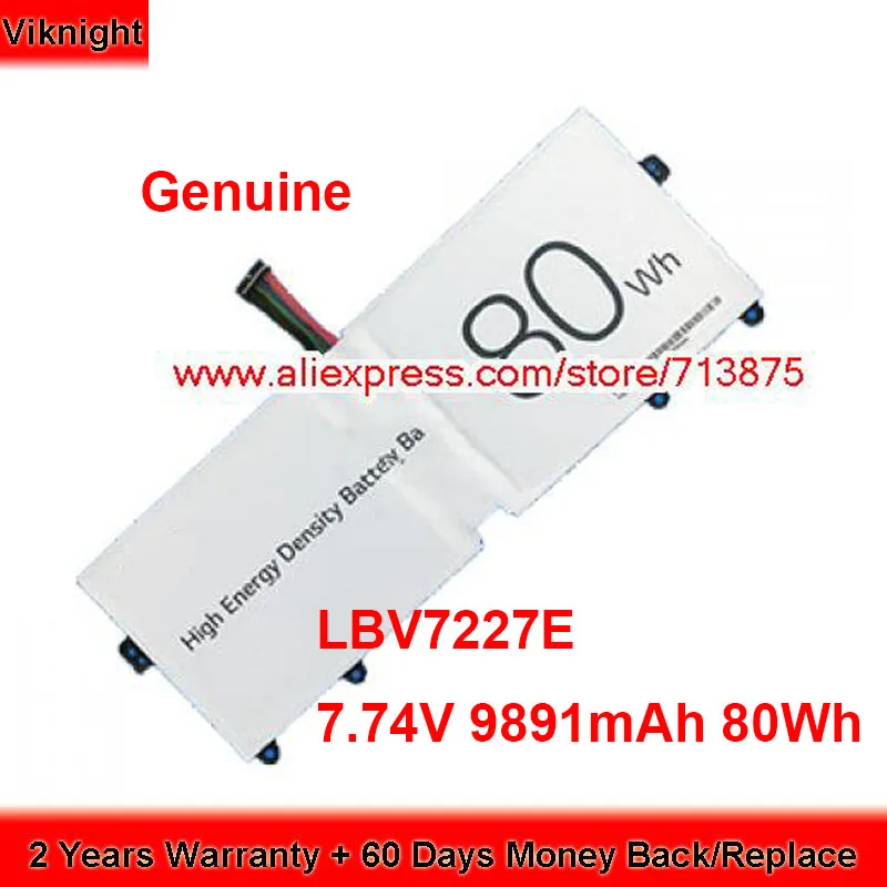 

Genuine LBV7227E Battery 2ICP6/90/114 for Lg Gram 17Z90N 7.74V 9891mAh 80Wh
