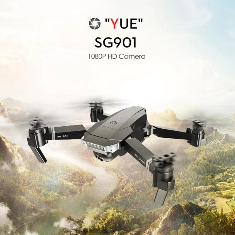 SG901 1080P HD Двойная камера RC Квадрокоптер WiFi fpv складной оптический поток