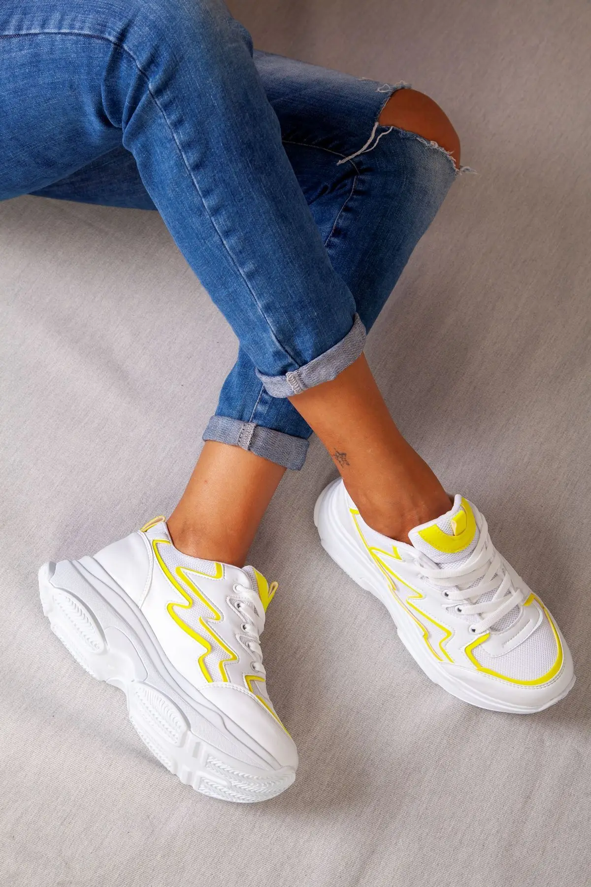 

Women's Sports Shoes High-Soled Quality Casual Light Comfortable Shoes 2021 New Trend Summer Season Sports Running Fitness Shoes