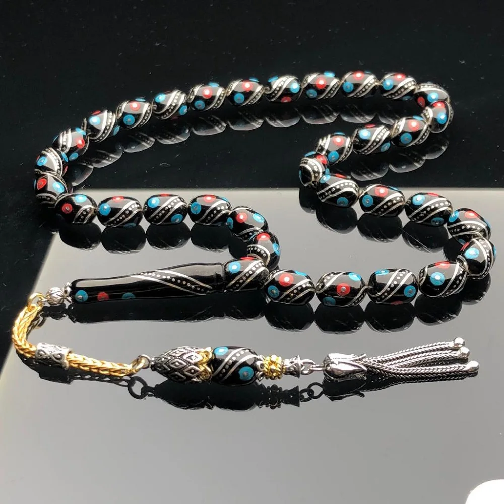 Первый класс Cesmi бюльбюль ручного производства оригинальная Эрзурум Oltu камень