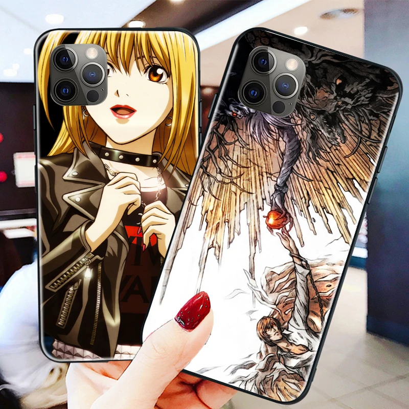 

Anime Manga Death Note Phone Case For iPhone 6 6S 7 8 Plus X XS XS Max XR 11 11 Pro 12 12 Pro Max SE 2020 Back Cover Coque
