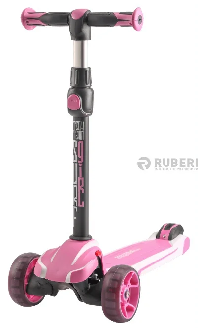 Самокат Tech Team SURF GIRL 2020 трехколесный (розовый) Трехколесные самокаты|Самокаты| |