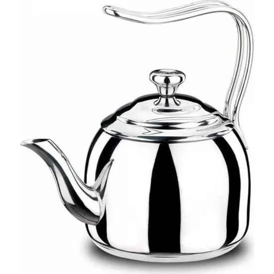 Заварочный чайник Korkmaz Droppa Midi 2.0L T Maxi 2.7lt Mega 3.5lt 18/10 из нержавеющей стали для