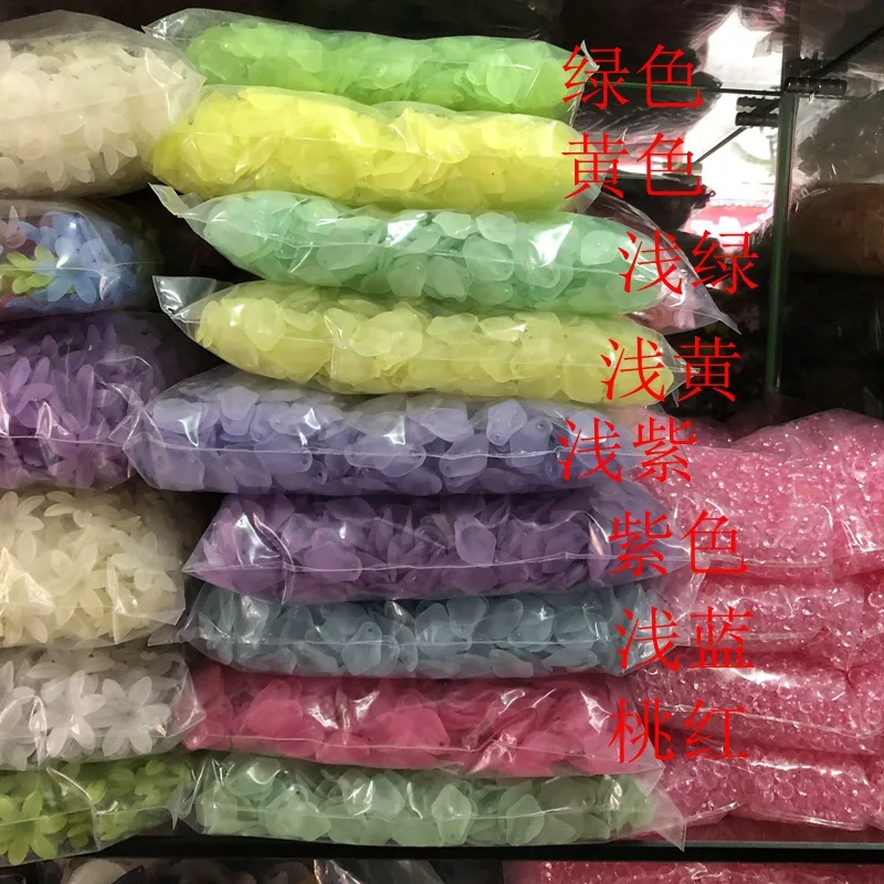 Матовые акриловые бусины в виде цветов сделай сам для изготовления ювелирных