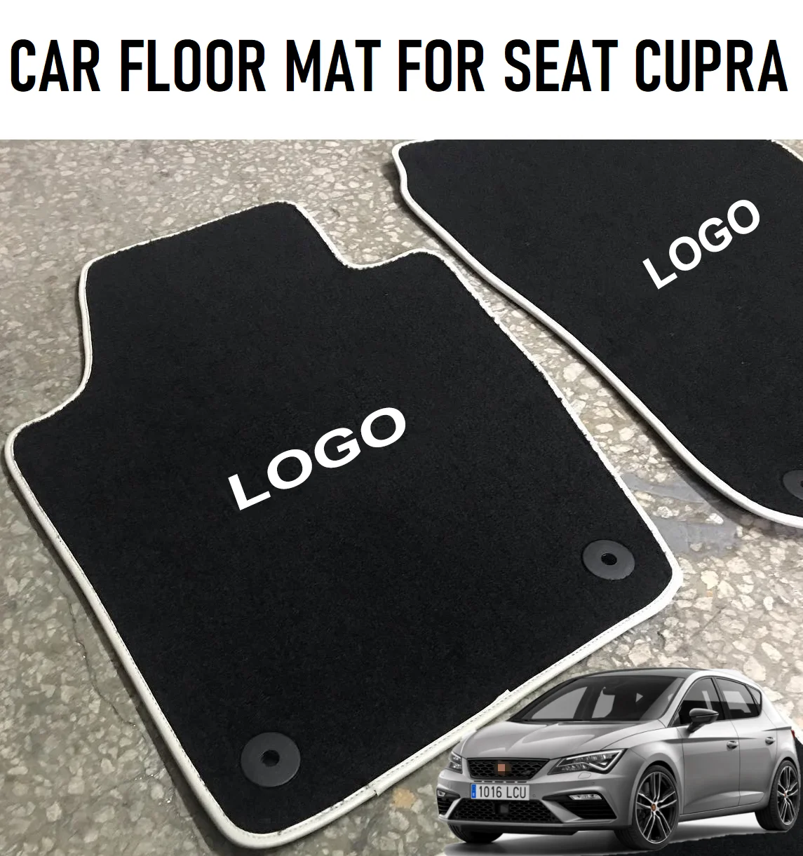 

4 PCS LUXURIOUS Auto Carpet Mats for Kia Ceed,Cerato,Picanto,Rio,Sorento,Sportage,Venga,KiaRio 05-11,Soul,Schuma,Pro Ceed,Stonic