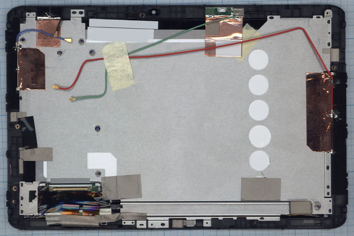 Дисплей (экран) в сборе с тачскрином для Acer Iconia tab A700 A701 черный рамкой - купить по