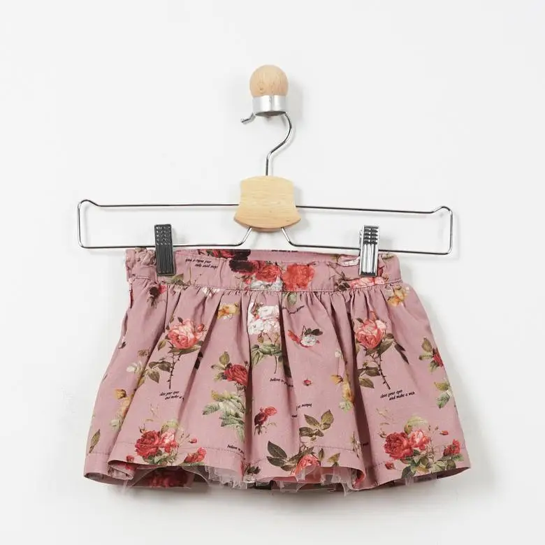 Пончо розовая юбка цветы эффектный модный тренд Топ|Юбки| |