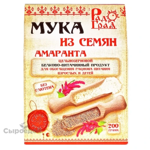 Мука амарантовая (Радоград)|Отвертка| |