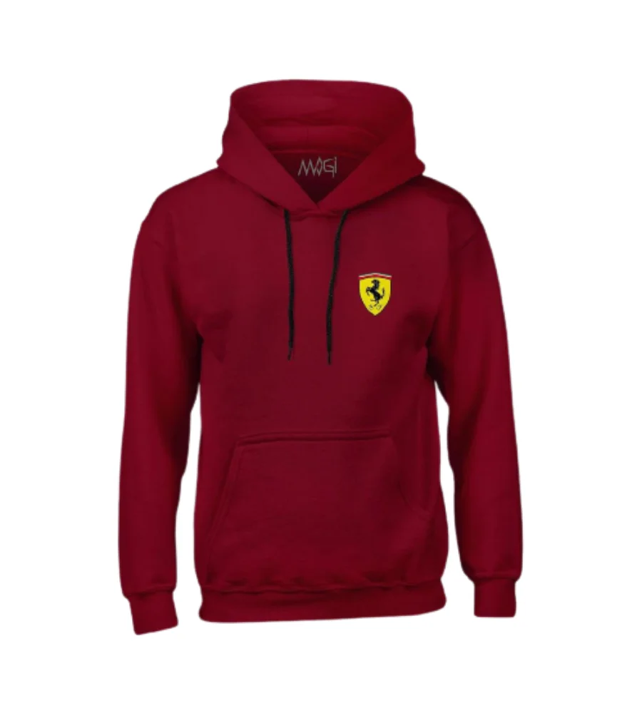 

2021 New Season Men's Sweatshirt with Ferrari Printed Hoodie - Thick - Hooded - Sweatshirt