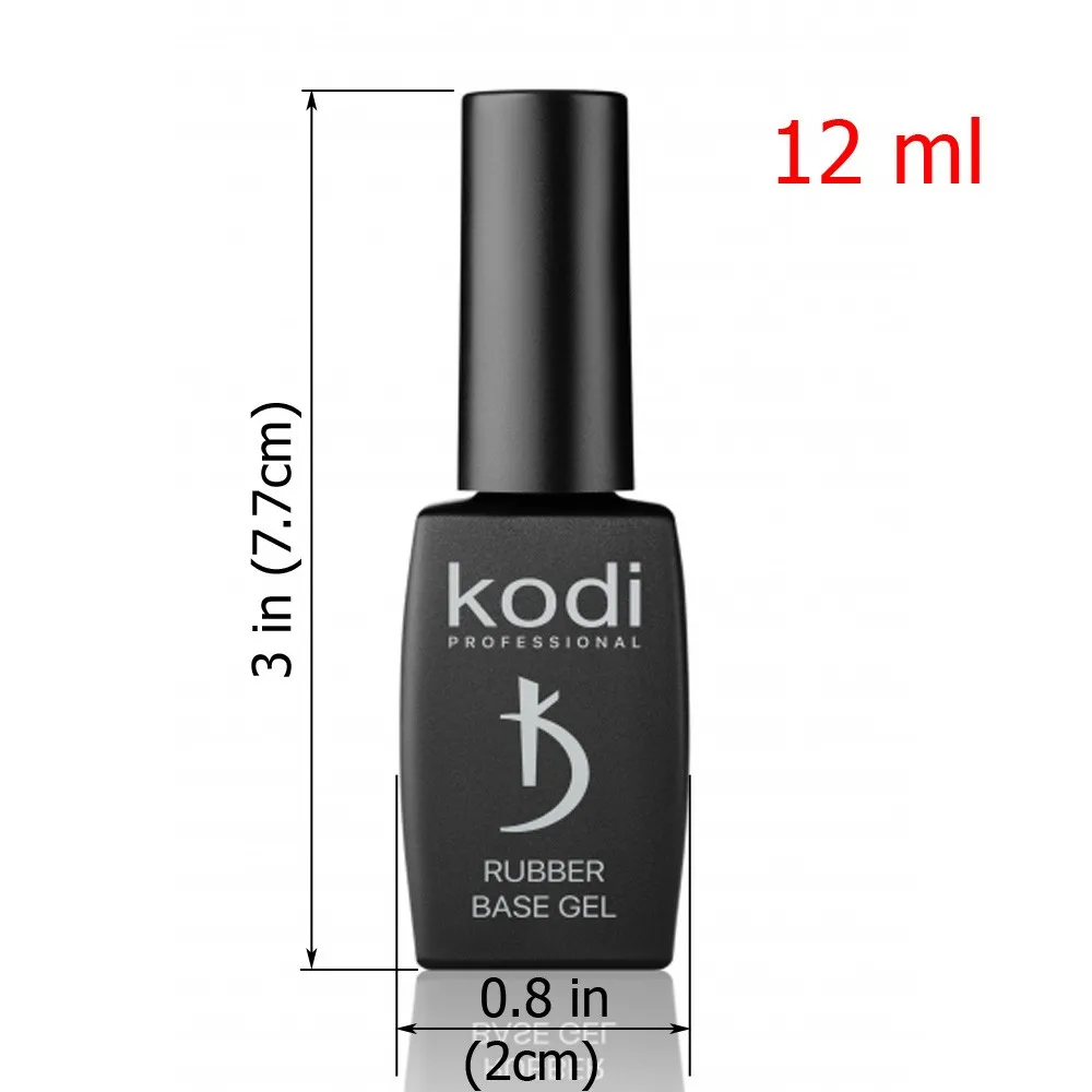 KODI толстая резиновая основа для гель Лаки 12 мл Полупостоянный ногтей Гель-лак