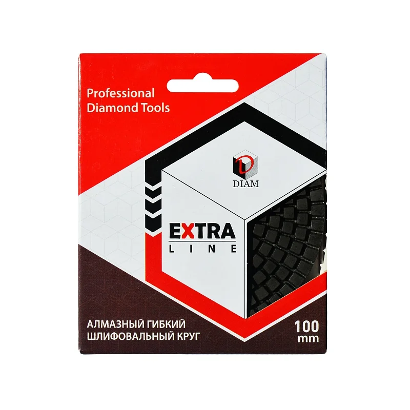 Алмазные гибкие шлифовальные круги DIAM ExtraLine Wet(мокрая) &quotЧерепашка&quot 4&quot 100мм
