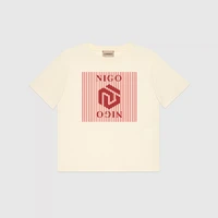nigo childrens letter print cotton jersey t shirt nigo36798