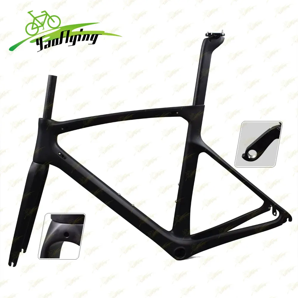 Рама для велосипеда из углерода Китая подходит Di2/Механическая рама дорожный
