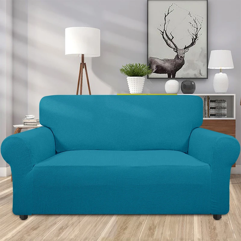 

Super Soft Polar Fleece Fabric Sofa Cover Elastic Fur Seat Cover Four Season Universal Sofa Covers for living room
