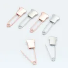 100 шт., металлические булавки для одежды, шляпы, юбки, 1 дюйм