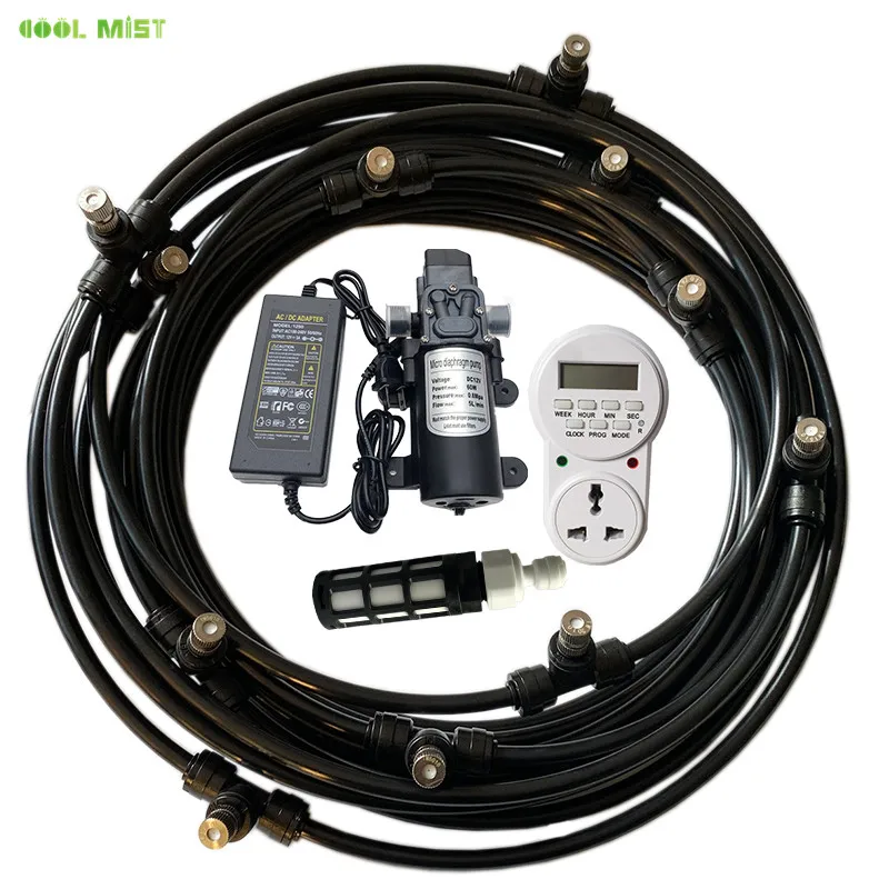 H30 среднего давления 80PSI 12V электрический мембранный насос распыления увлажнение