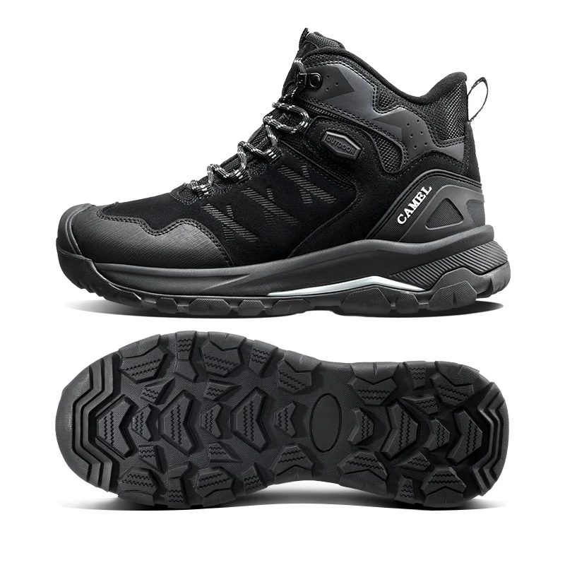 Golden Camel Outdoor Hiking Shoes Waterproof Men's Boots High-top Trekking Shoes Non-slip Ankle Boots Shoes for Men 2022 Autumn