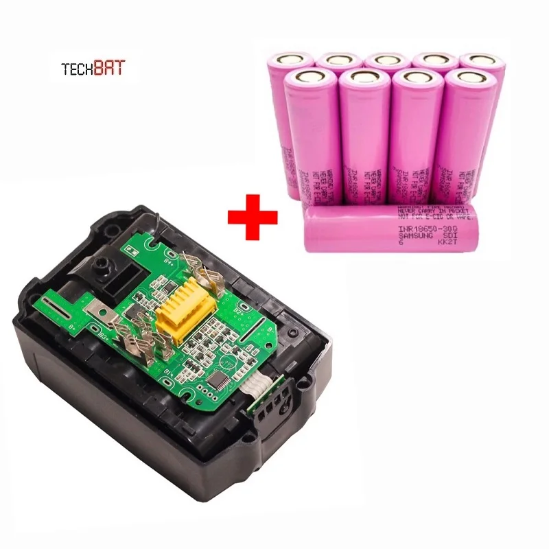 Набор для сборки аккумулятора Makita 18V 4Ah 5Ah 6Ah BL1840 BL1850 BL1860 BL1830 LXT 18650