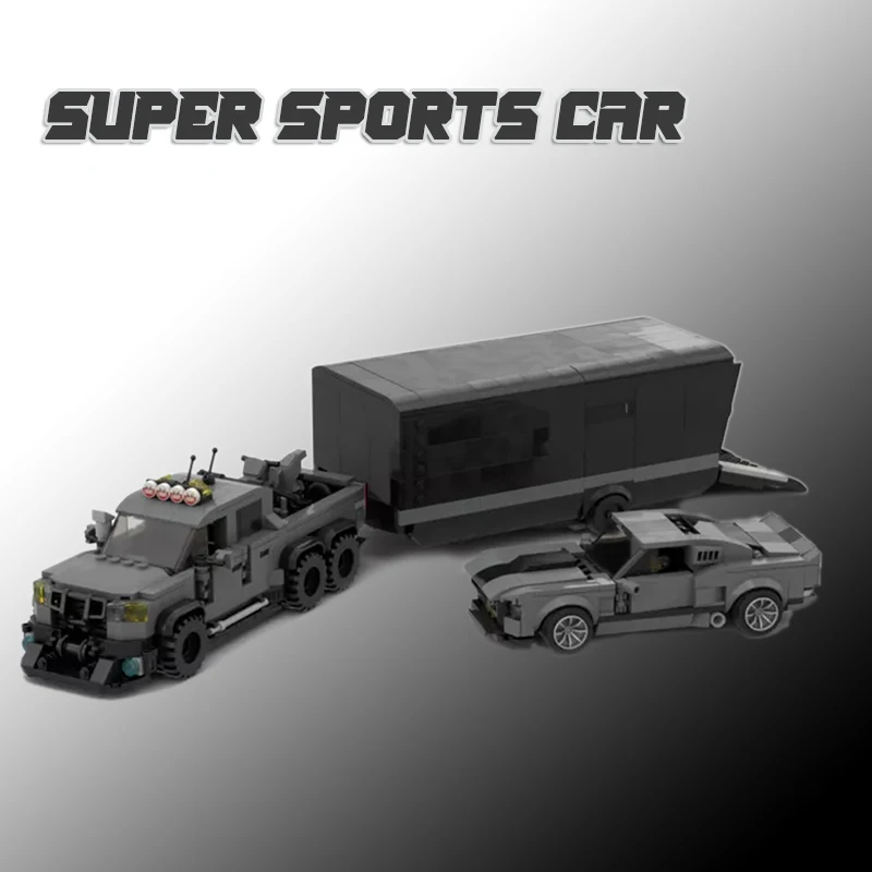 

Суперспортивный автомобиль Champion Raptor, высокотехнологичная классическая модель автомобиля GT500, сборная игрушка, конструктор MOC, подарок для д...