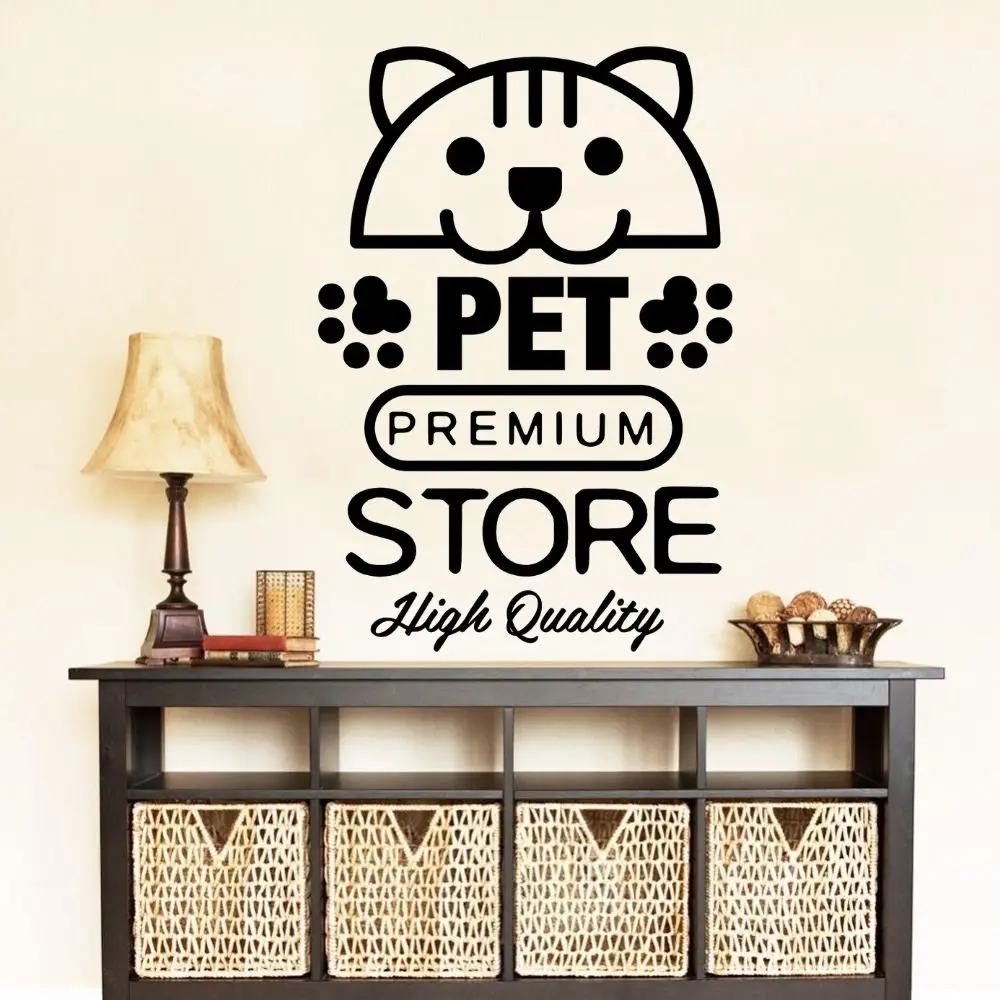 Pet Store высококачественное украшение для домашнего животного A001896|Наклейки на