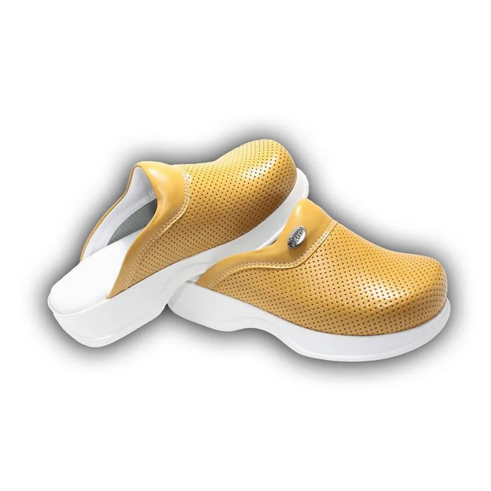 

Women 2021 Quality Fashion Soft Slipper Shoes Work Sabo New Cook Orthopedic Sandals Nurse Medical Comfort Hospital Doctor Summer