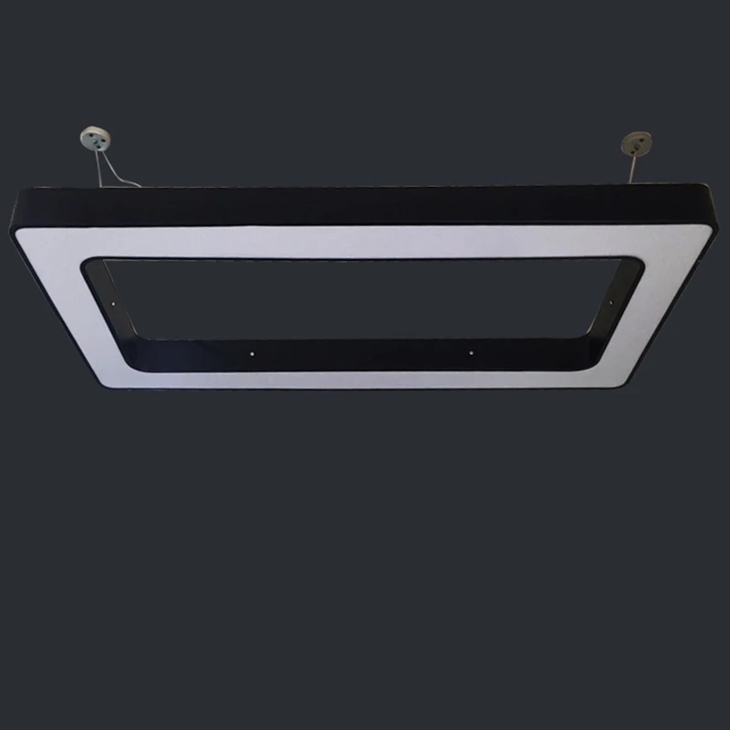 LukLoy Modern Ceiling Pendant Light Square Lamp Hang for Office Reception Lobby Foyer Canopy Hub | Освещение