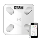 Жировых отложений весы для ванной комнаты Смарт Bluetooth композиционного состава организма мониторов управление с помощью приложения