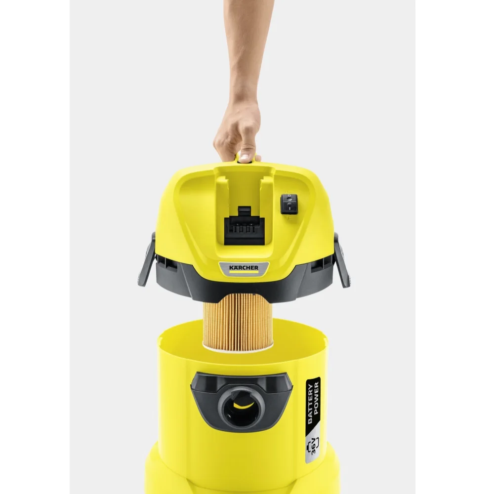 Хозяйственный пылесос Karcher WD 3 battery set | Бытовая техника