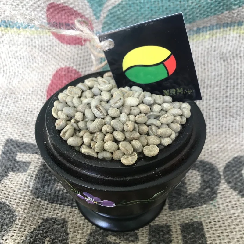 Зеленый необжаренный кофе зерно пиберри 300 гр Бразилия Серрадо Мока | Продукты