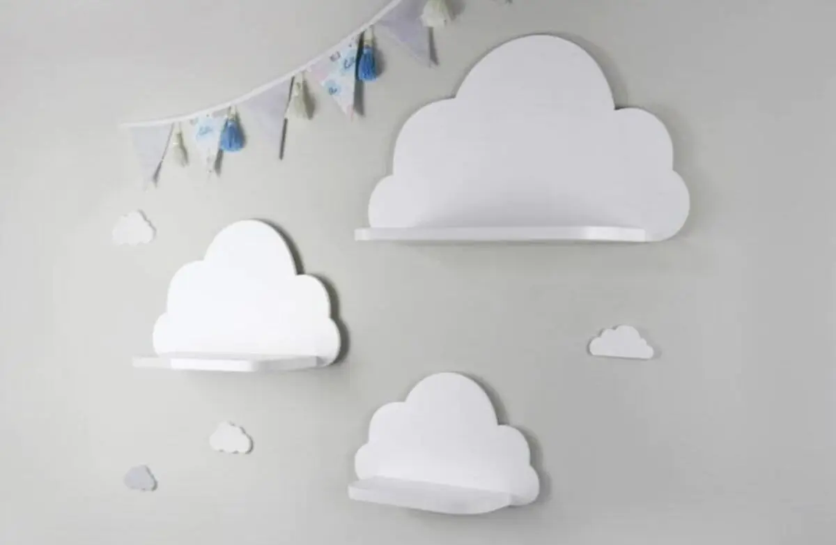 Настенная полка украшение для спальни детской комнаты |