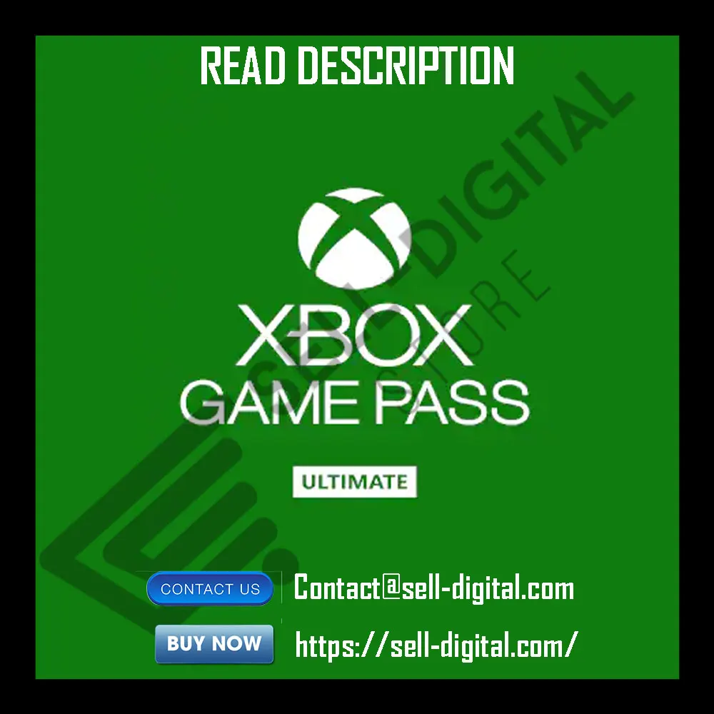 {XBOX GAME PASS ULTIMATE / PRIVATE / 1 MONTH WARRANTY VERY IMPORTANT READ DESCRIPTION}