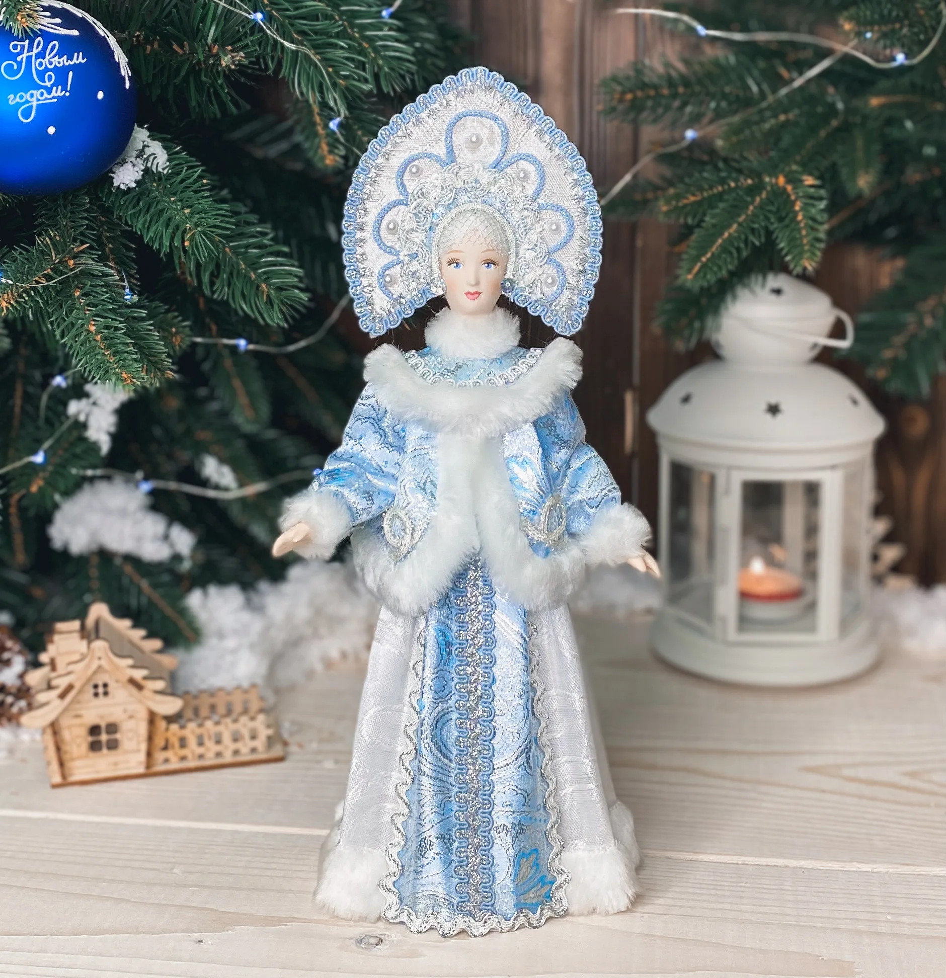 Снегурочка кукла под ёлку 32 см | Игрушки и хобби
