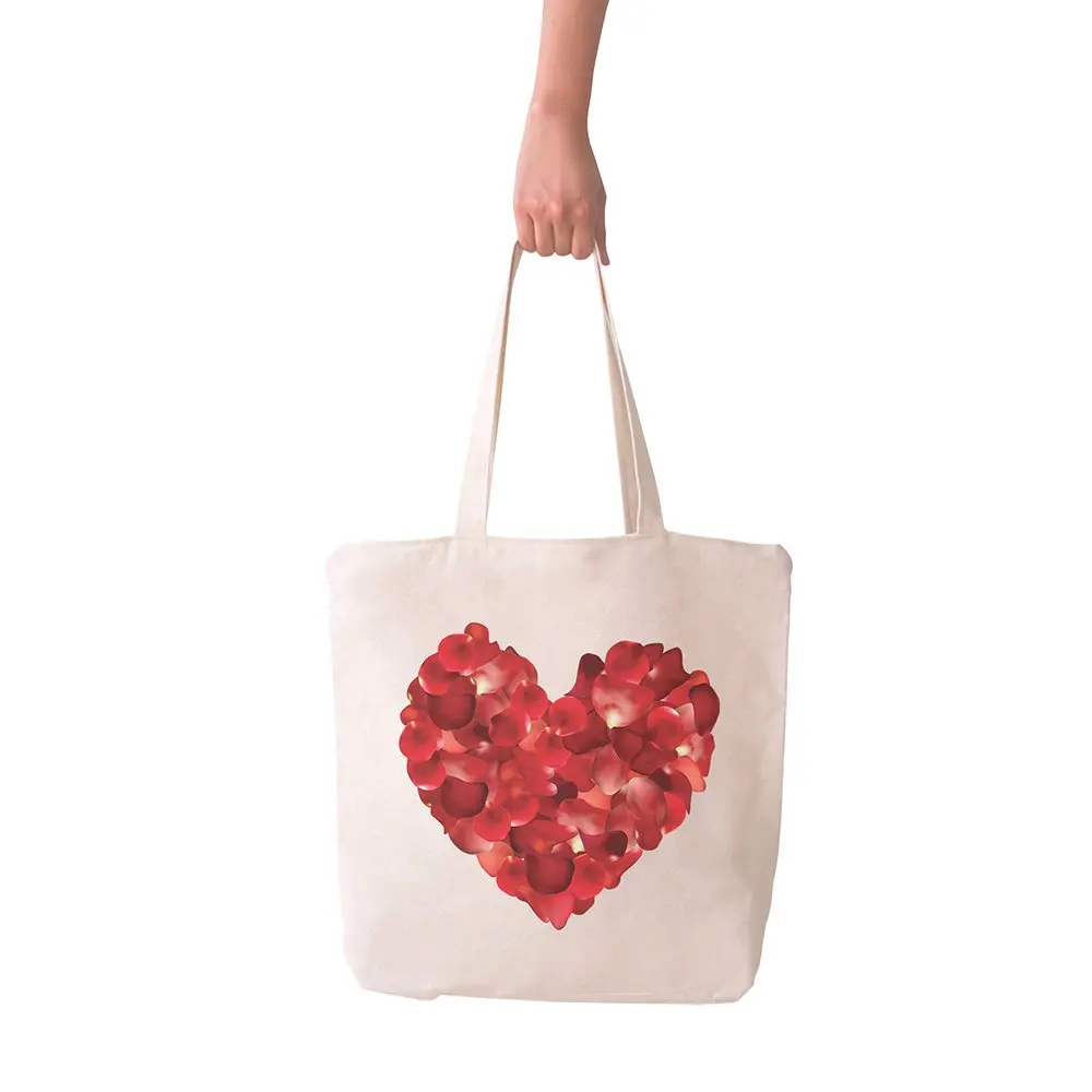 Сумка Angemiel с принтом больших роз пляжная сумка тоут|Хозяйственные сумки| |