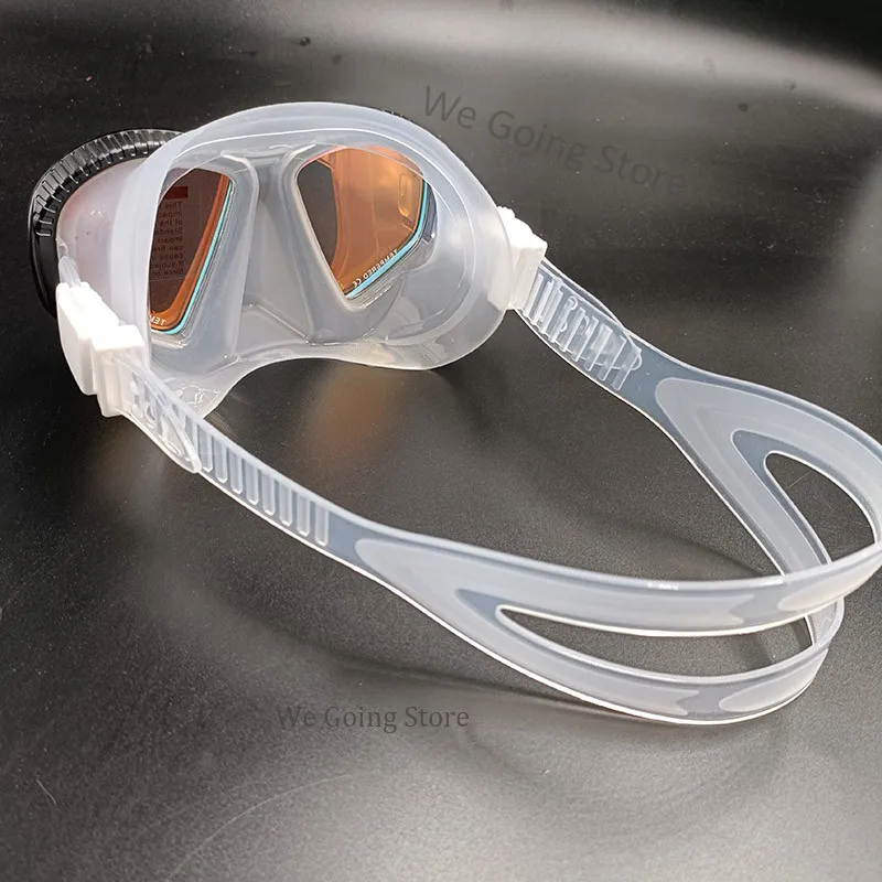 Силиконовая маска для подводного плавания с защитой от запотевания |