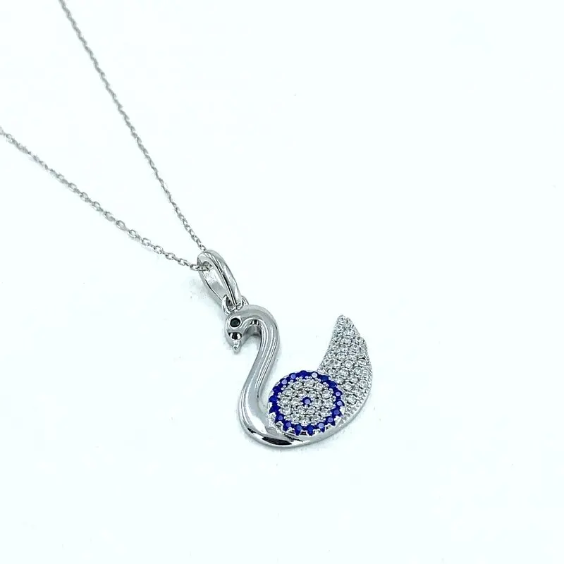 

Top Quality Swan Silver Necklace