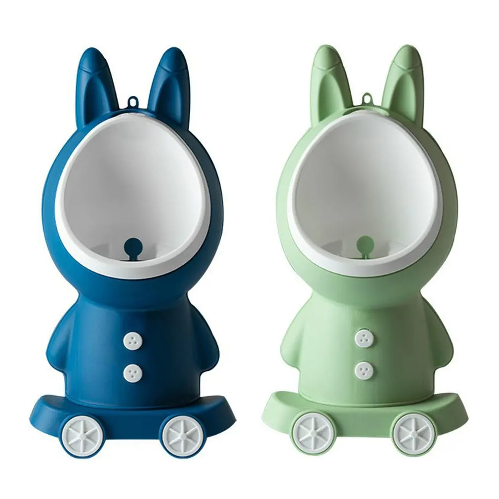 

Rabbit Baby Potty Toilet Stand Vertical Urinal Kids Training Boy Pee Bathroom Wall-Mounted Travel Toddler Split Portable
