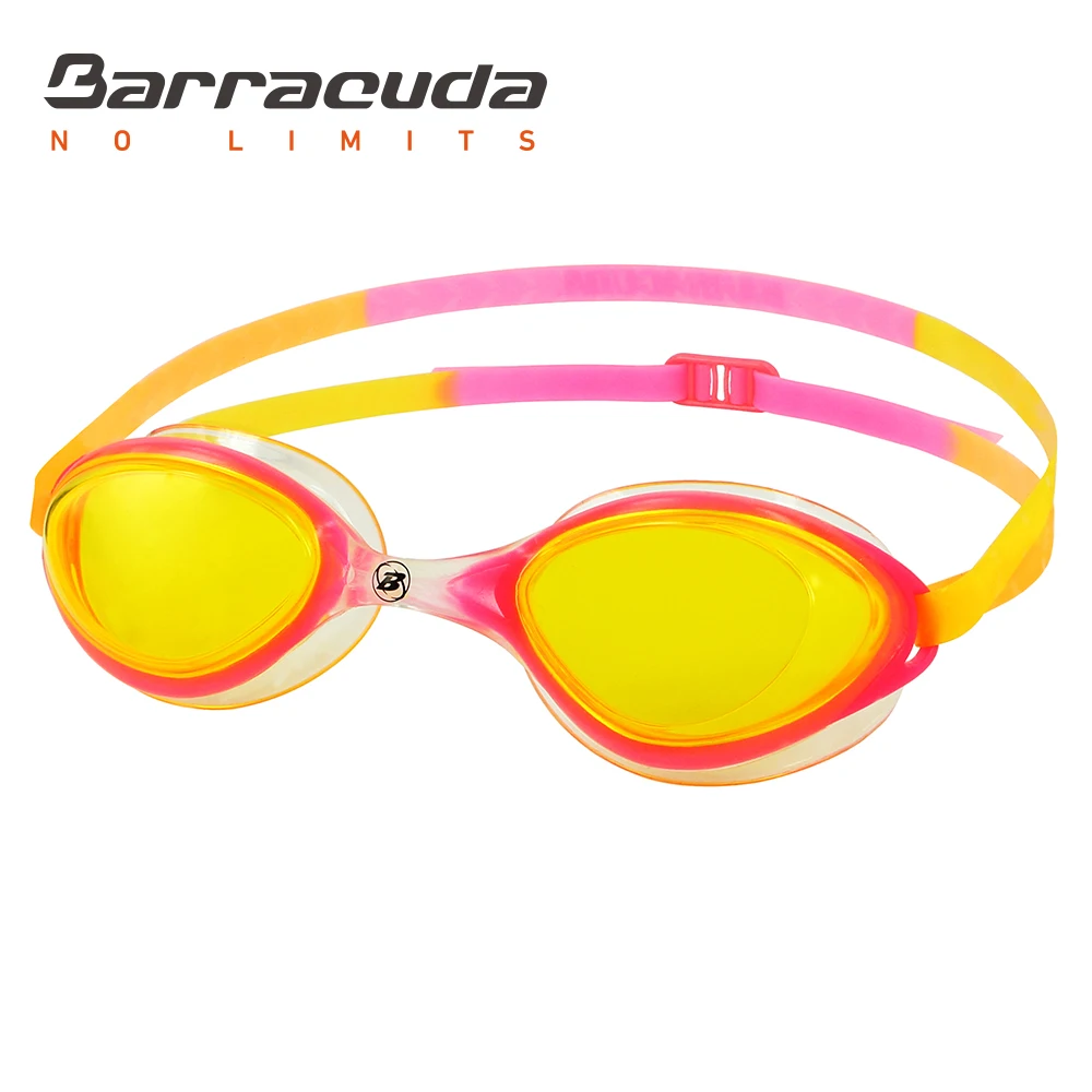 

Barracuda Swimming Goggles Anti-Fog UV Protection For Adults Women Female Ladies #35955 Yellow